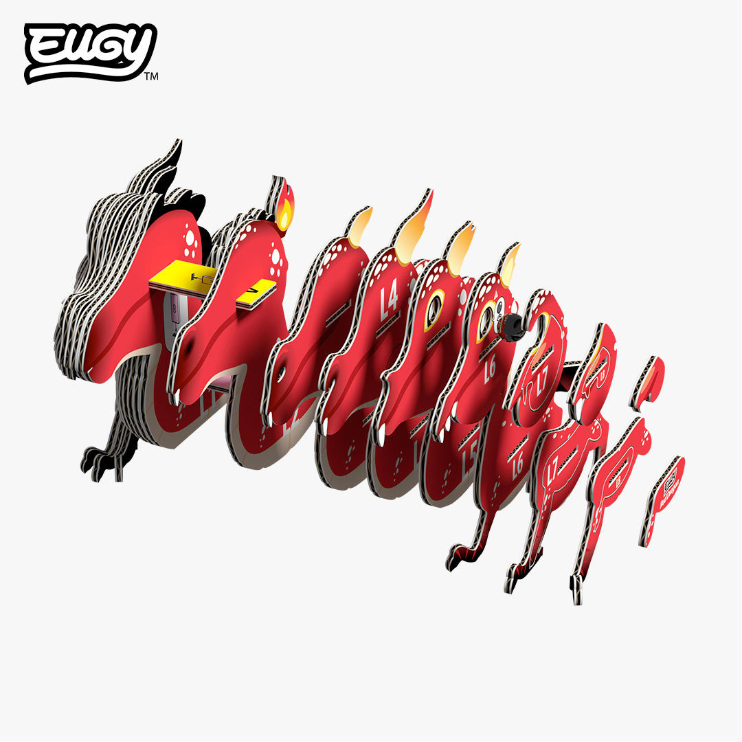 085 Dragon rouge