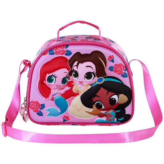 Sac Repas 3D Disney Princesses « Flowers »
