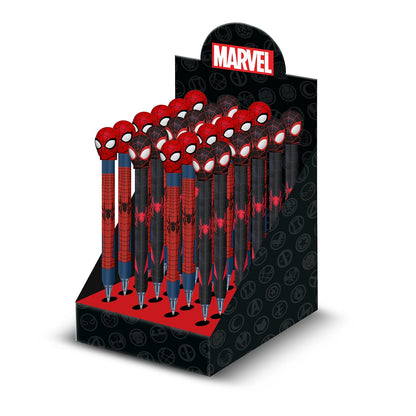 Présentoir 24 Unités Crayon Éternel Marvel Spider-Man « Peter » – Rouge