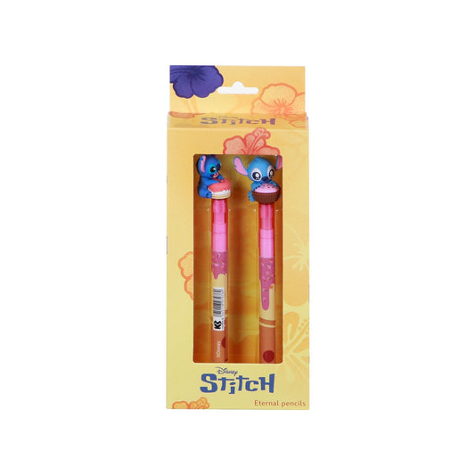 Pack de 2 Crayons Éternels Disney Lilo & Stitch « Mix »