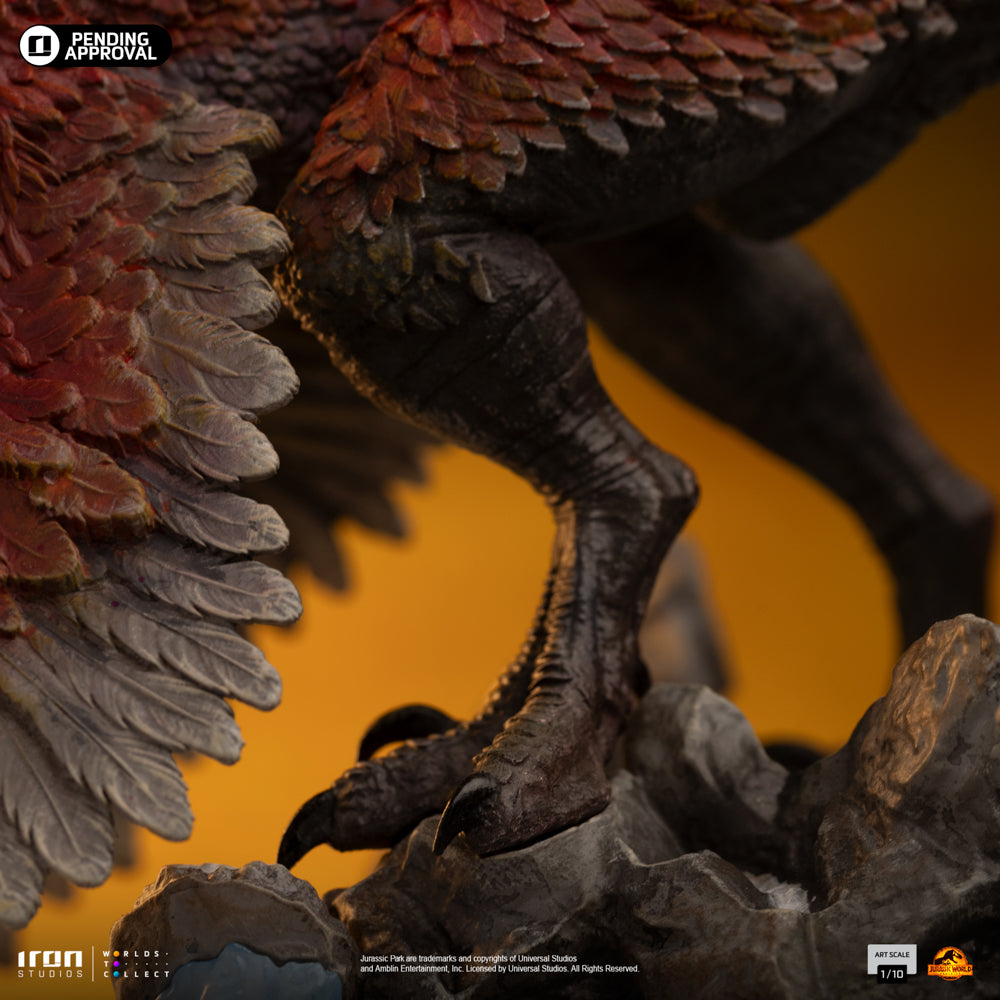 Statue Pyroraptor - Jurassic World: Dominion - Art Scale 1/10