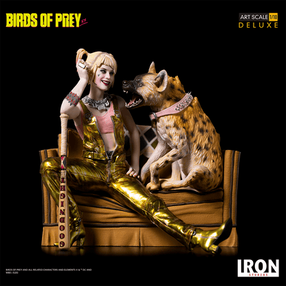 Harley Quinn & Bruce Deluxe Statue - Art Scale 1/10 - Birds of Prey - DC Comics