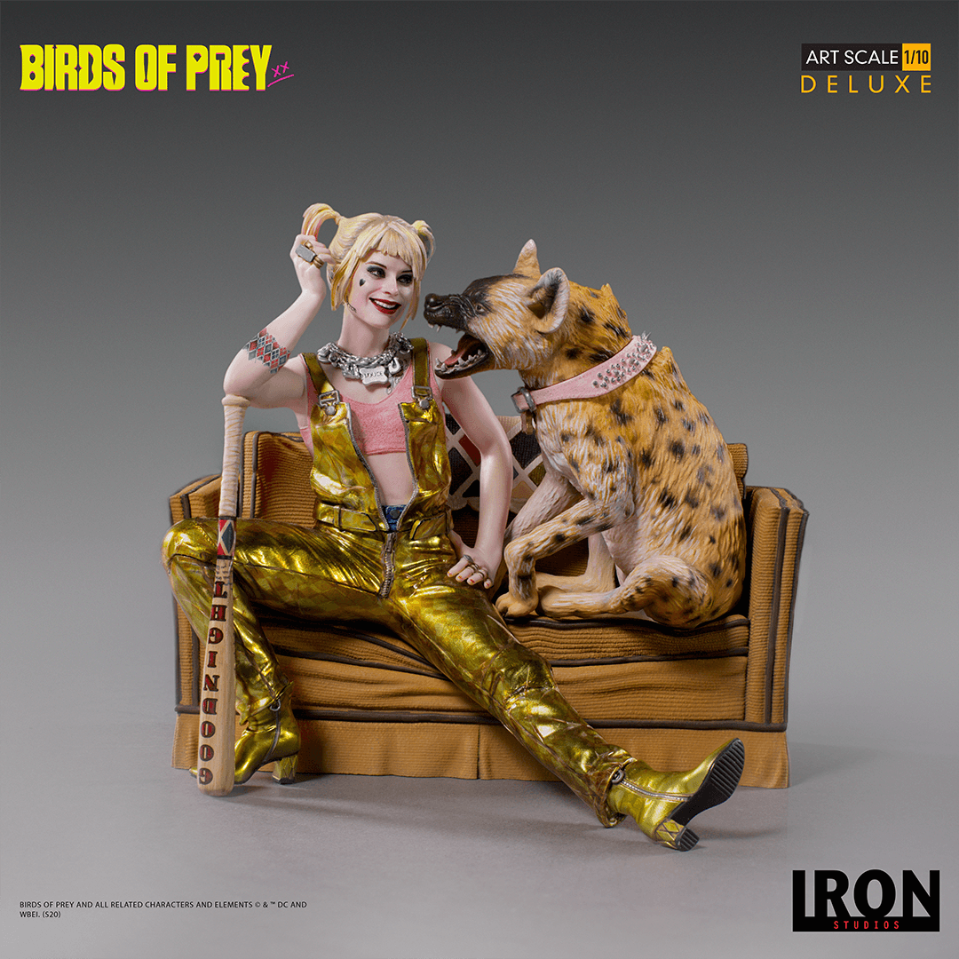 Harley Quinn & Bruce Deluxe Statue - Art Scale 1/10 - Birds of Prey - DC Comics