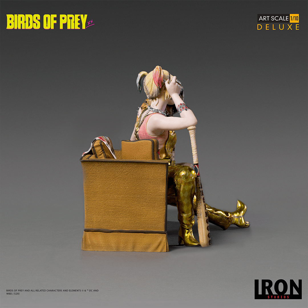 Harley Quinn & Bruce Deluxe Statue - Art Scale 1/10 - Birds of Prey - DC Comics