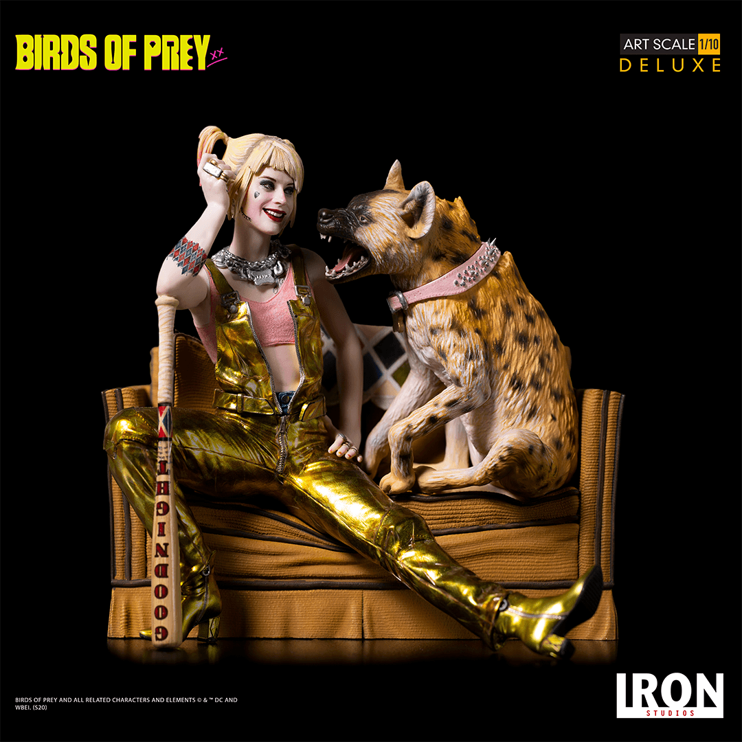 Harley Quinn & Bruce Deluxe Statue - Art Scale 1/10 - Birds of Prey - DC Comics