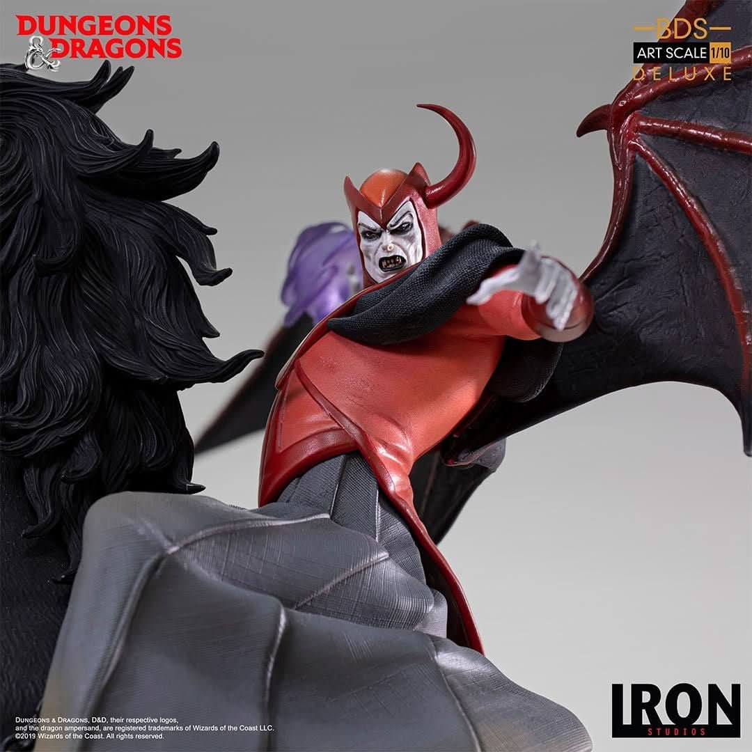 Venger With Nightmare & Shadow Demon Deluxe Statue - Dungeons & Dragons - Art Scale 1/10