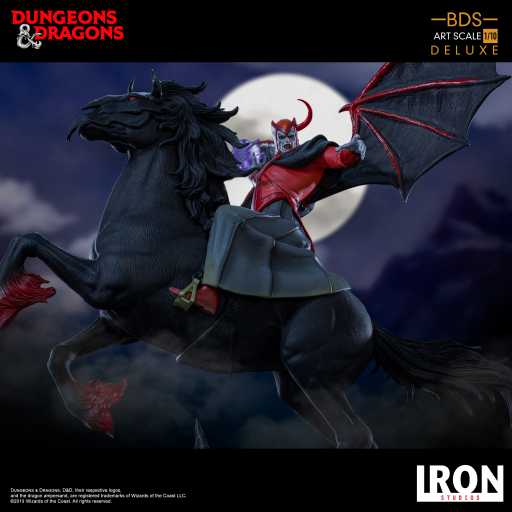 Venger With Nightmare & Shadow Demon Deluxe Statue - Dungeons & Dragons - Art Scale 1/10