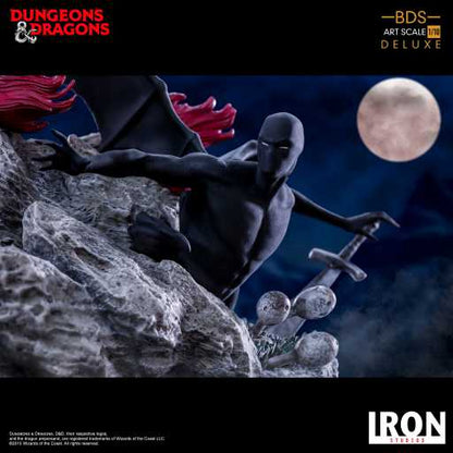 Venger With Nightmare & Shadow Demon Deluxe Statue - Dungeons & Dragons - Art Scale 1/10
