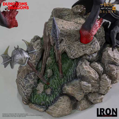 Venger With Nightmare & Shadow Demon Deluxe Statue - Dungeons & Dragons - Art Scale 1/10