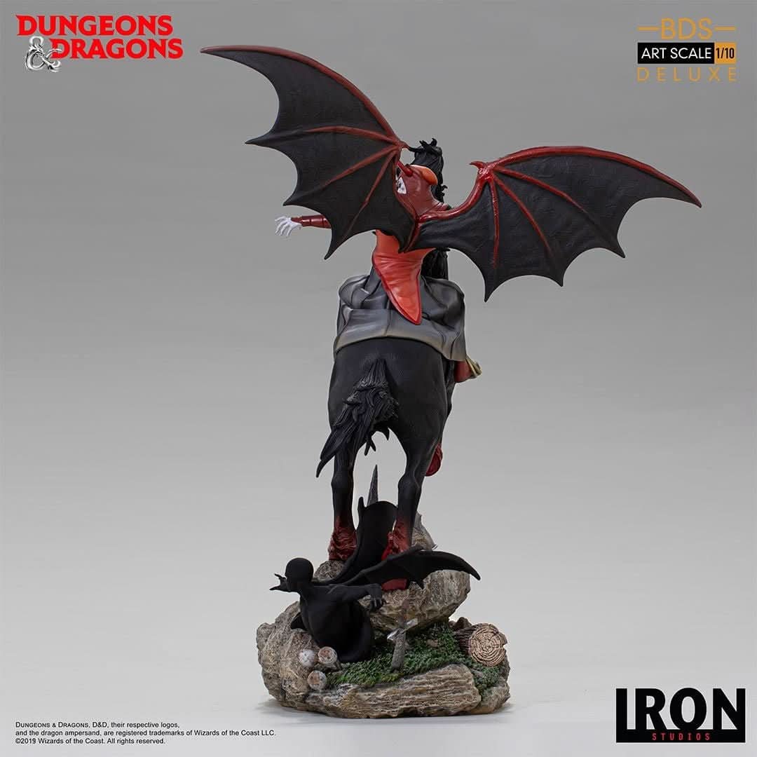 Venger With Nightmare & Shadow Demon Deluxe Statue - Dungeons & Dragons - Art Scale 1/10