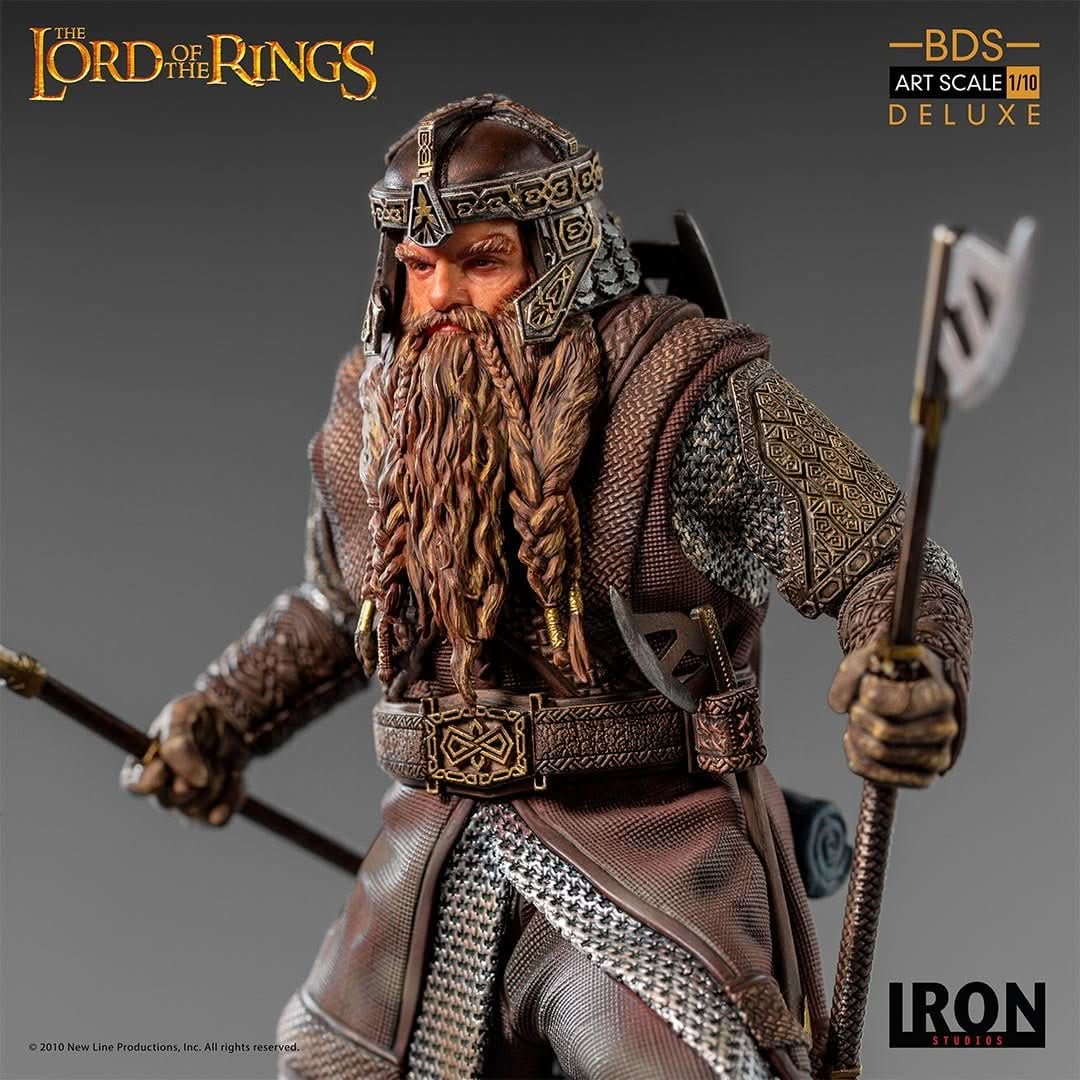 Gimli Deluxe Statue - Lord Of The Rings - Art Scale 1/10 - The Fellowship of the Ring