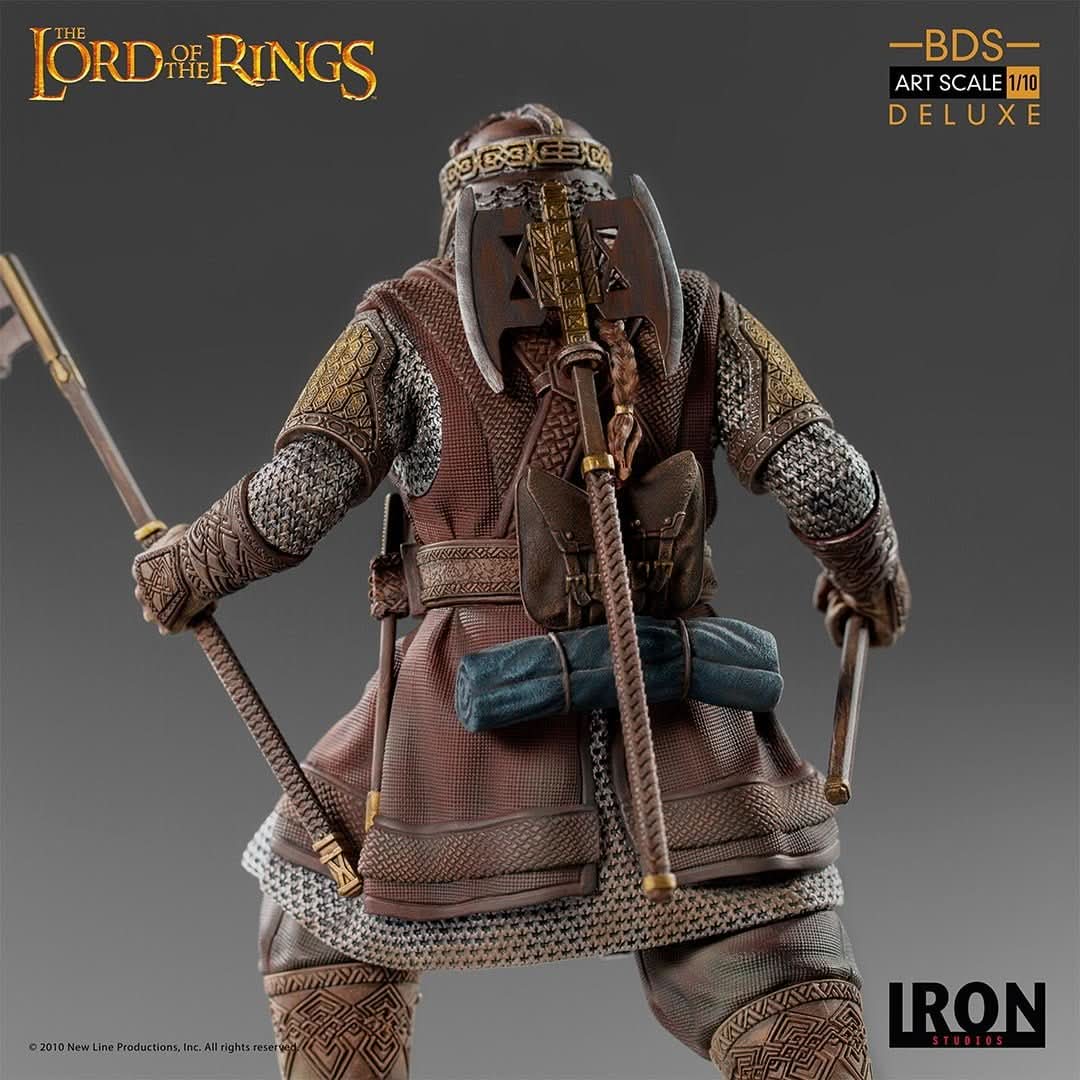 Gimli Deluxe Statue - Lord Of The Rings - Art Scale 1/10 - The Fellowship of the Ring