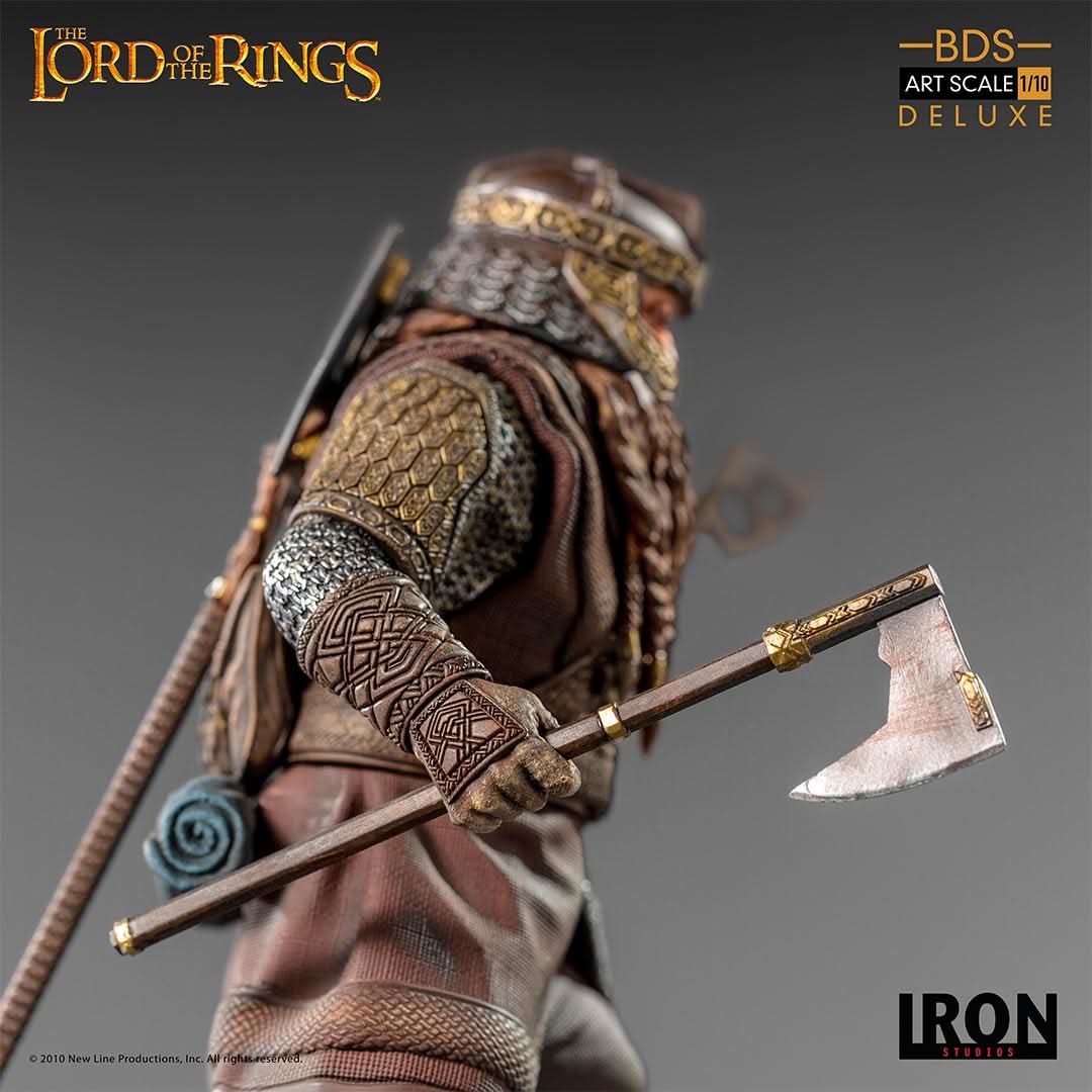Gimli Deluxe Statue - Lord Of The Rings - Art Scale 1/10 - The Fellowship of the Ring