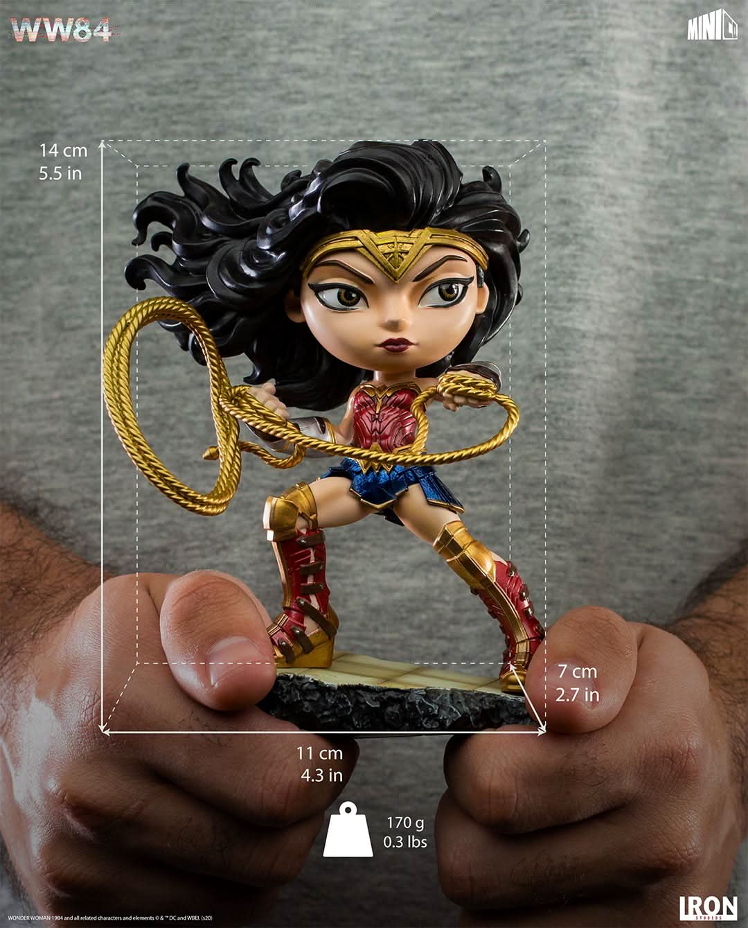 Wonder Woman Figurine - Wonder Woman 84 - Mini Co. - DC Comics
