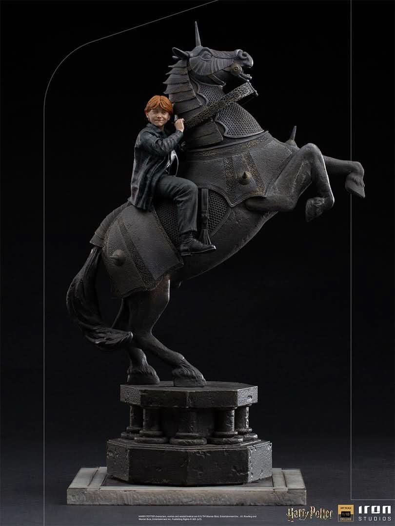 Statue Ron Weasley at the Wizard Chess - Harry Potter - Art Scale 1/10