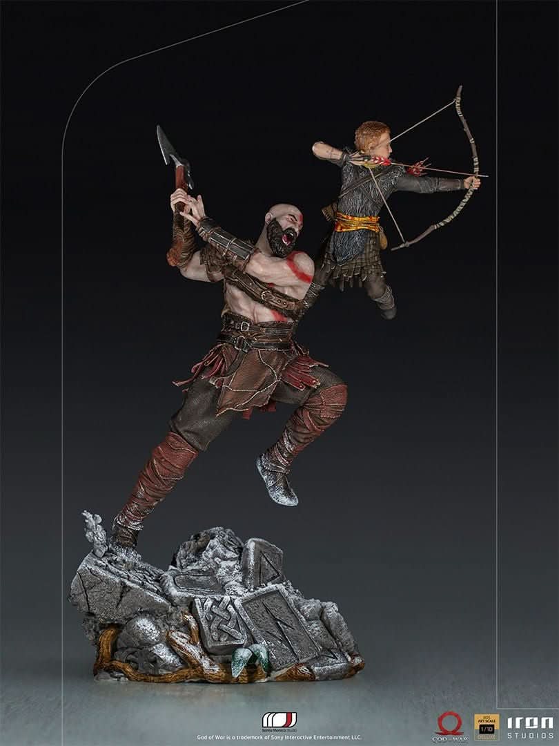 Kratos and Atreus Statue - God of War - BDS Art Scale 1/10