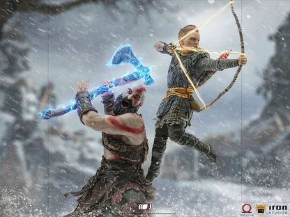 Kratos and Atreus Statue - God of War - BDS Art Scale 1/10