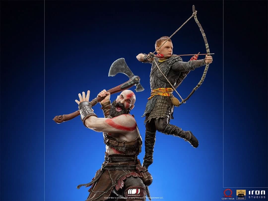 Kratos and Atreus Statue - God of War - BDS Art Scale 1/10