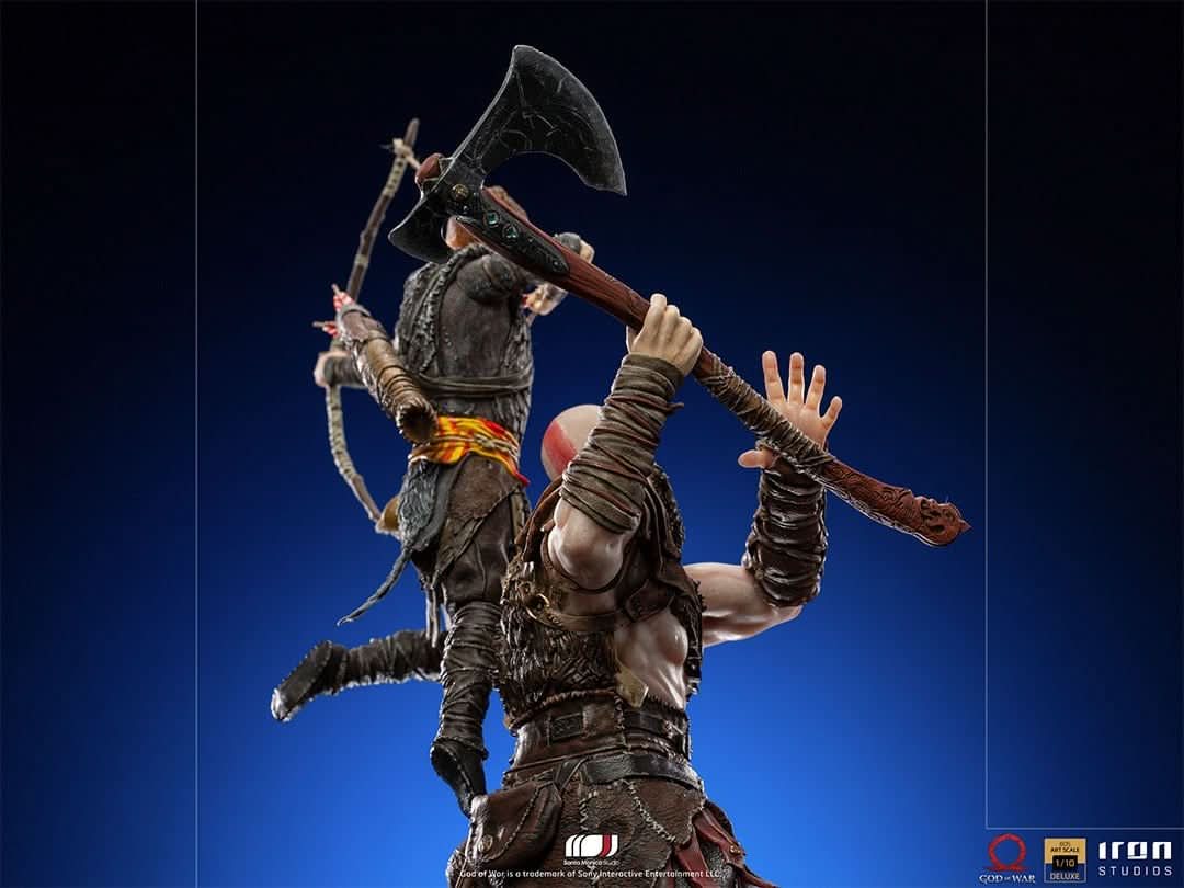 Kratos and Atreus Statue - God of War - BDS Art Scale 1/10