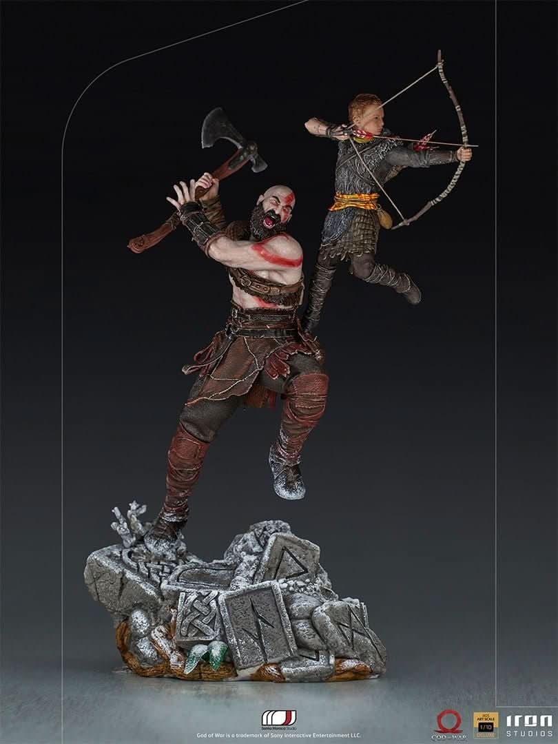 Kratos and Atreus Statue - God of War - BDS Art Scale 1/10