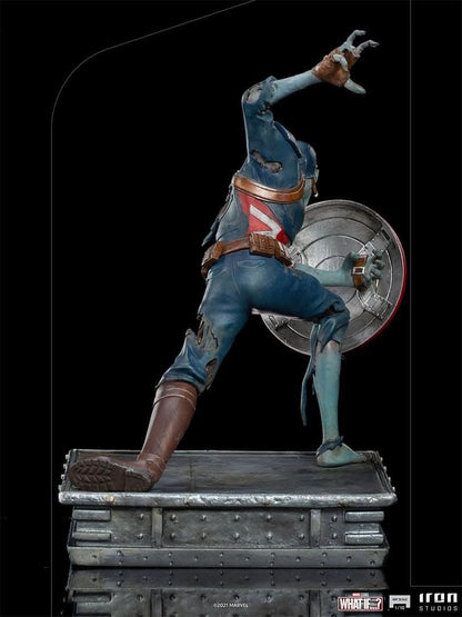 Captain America Zombie Statue - What If...? - Art Scale 1/10 - Spider-Man
