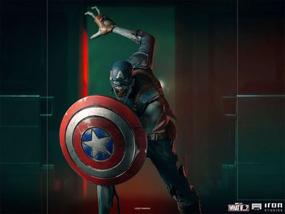 Captain America Zombie Statue - What If...? - Art Scale 1/10 - Spider-Man