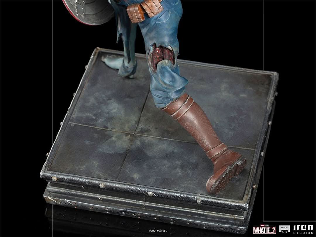 Captain America Zombie Statue - What If...? - Art Scale 1/10 - Spider-Man