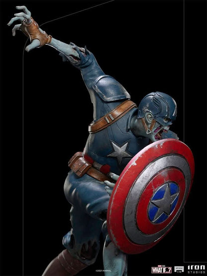 Captain America Zombie Statue - What If...? - Art Scale 1/10 - Spider-Man