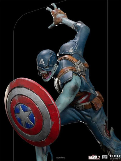 Captain America Zombie Statue - What If...? - Art Scale 1/10 - Spider-Man