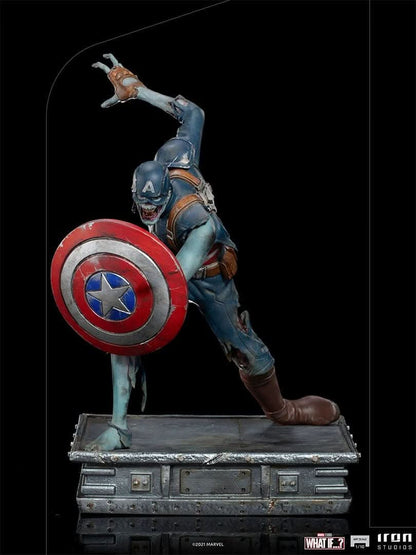 Captain America Zombie Statue - What If...? - Art Scale 1/10 - Spider-Man