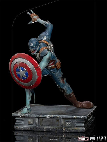 Captain America Zombie Statue - What If...? - Art Scale 1/10 - Spider-Man