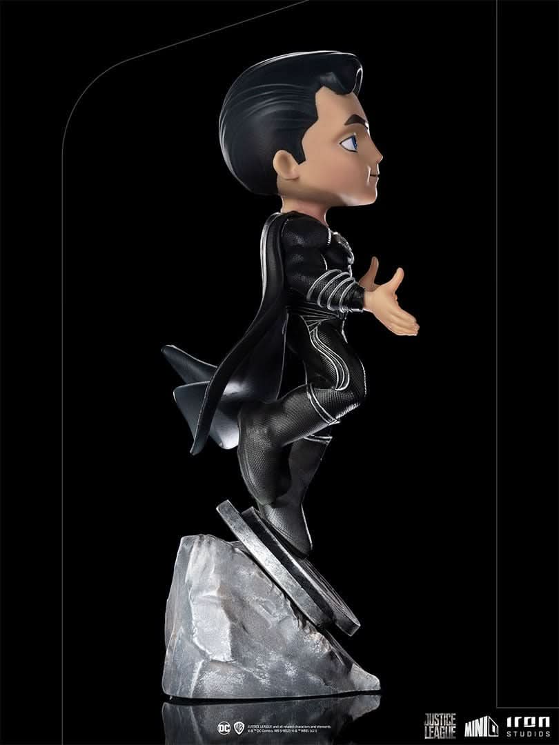 Superman Black Suit Figurine - Zack Snyder's Justice League - Mini Co.