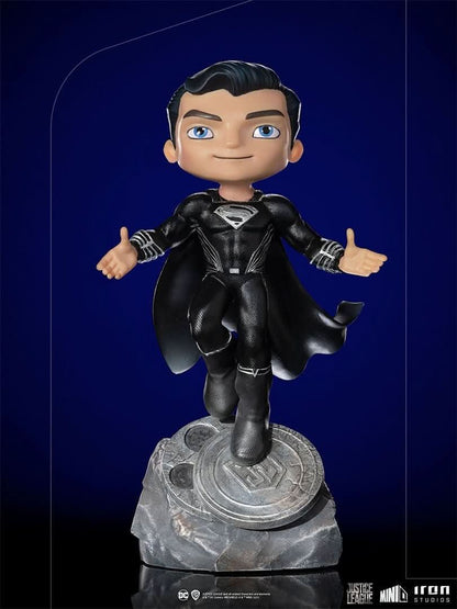 Superman Black Suit Figurine - Zack Snyder's Justice League - Mini Co.