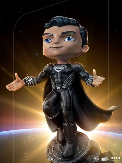 Superman Black Suit Figurine - Zack Snyder's Justice League - Mini Co.