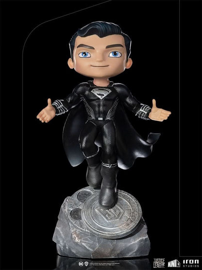 Superman Black Suit Figurine - Zack Snyder's Justice League - Mini Co.