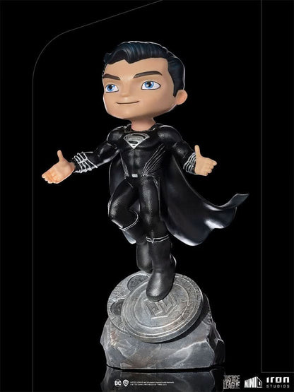 Superman Black Suit Figurine - Zack Snyder's Justice League - Mini Co.