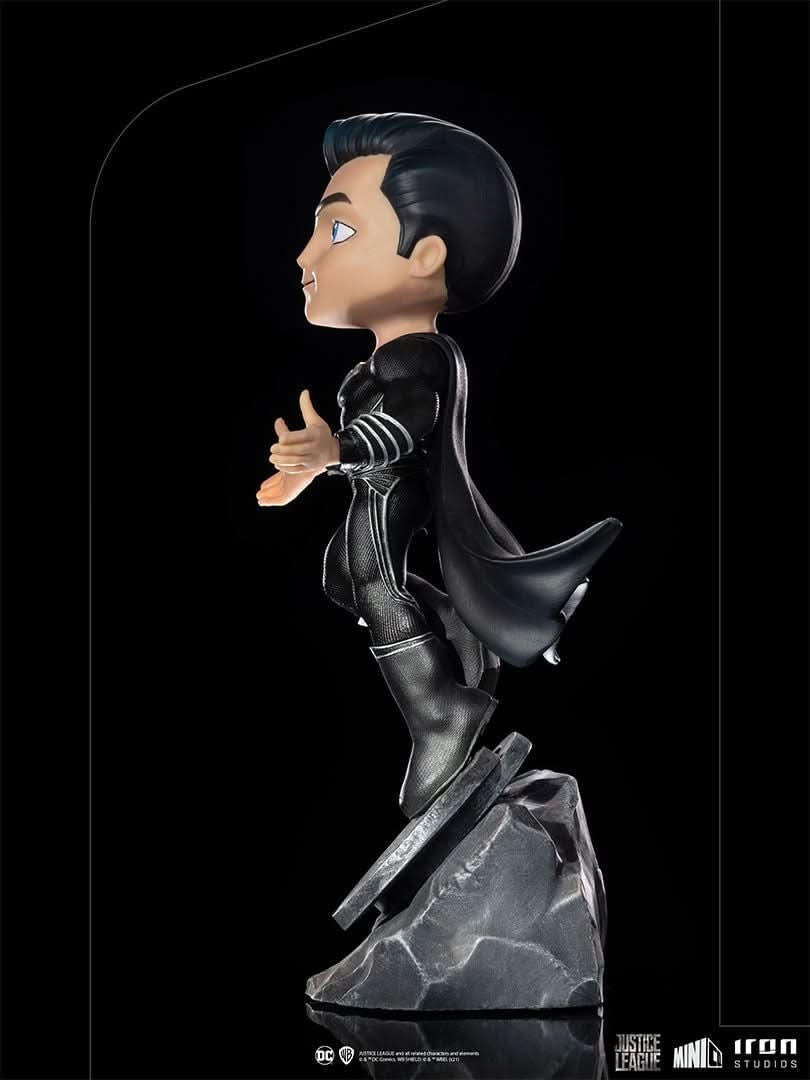 Superman Black Suit Figurine - Zack Snyder's Justice League - Mini Co.