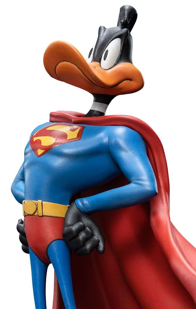 Statue Art Scale 1/10 Daffy Duck Superman - Space Jam