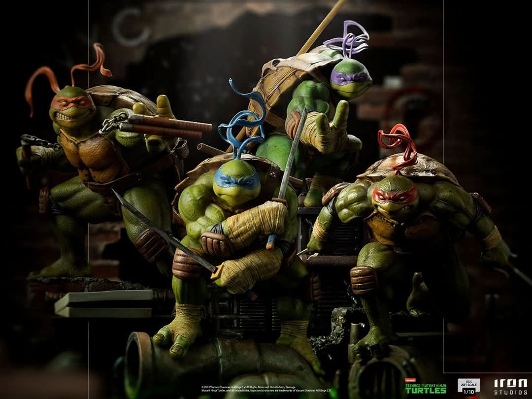 Statue Michelangelo - Teenage Mutant Ninja Turtles - BDS Art Scale 1/10