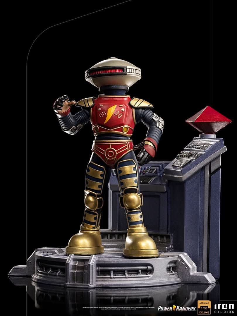 Statue Alpha 5 Deluxe - Mighty Morphin Power Rangers - Art Scale 1/10