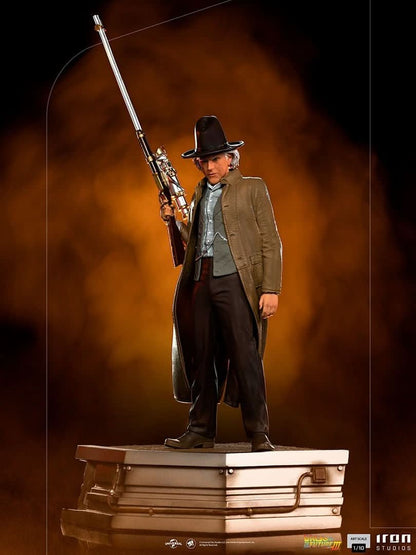 Statue Doc Brown - Back to the Future III - Art Scale 1/10