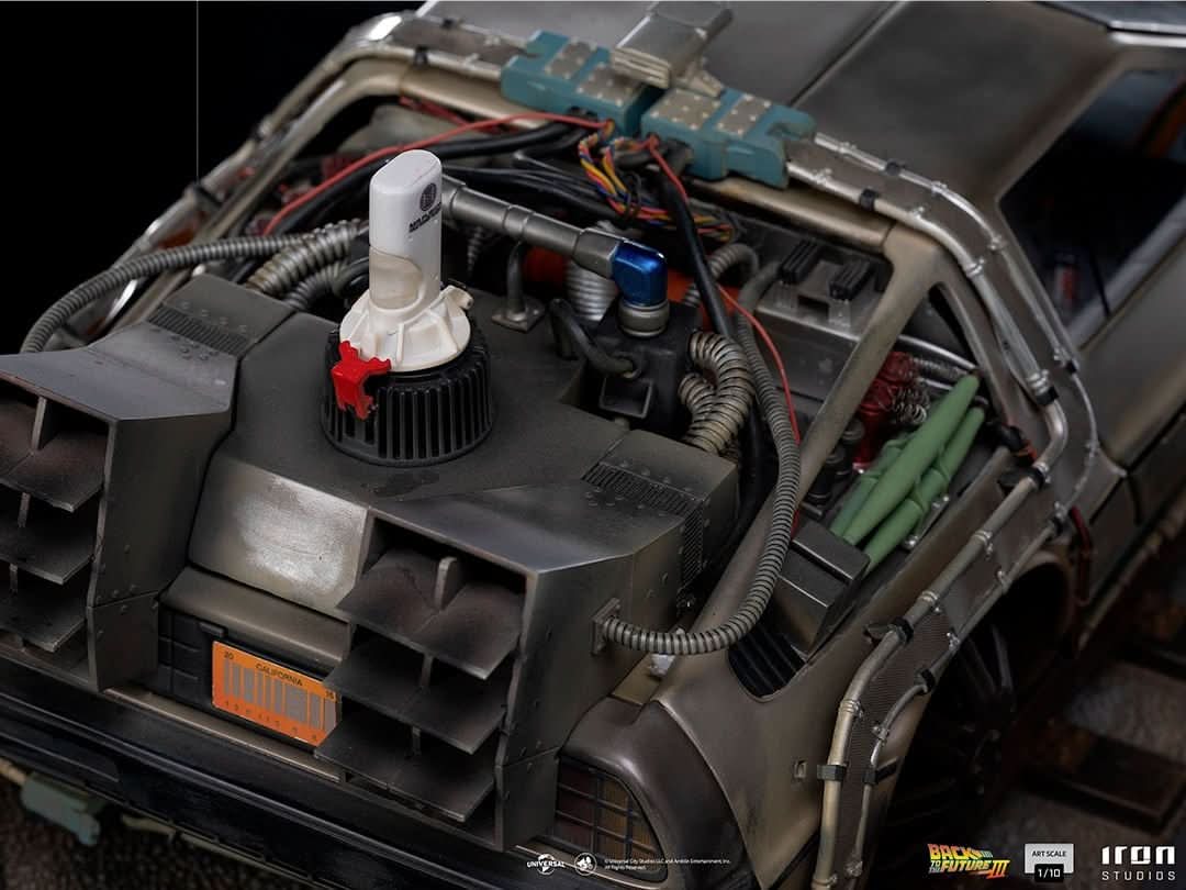Statue Delorean - Back to the Future III - Art Scale 1/10