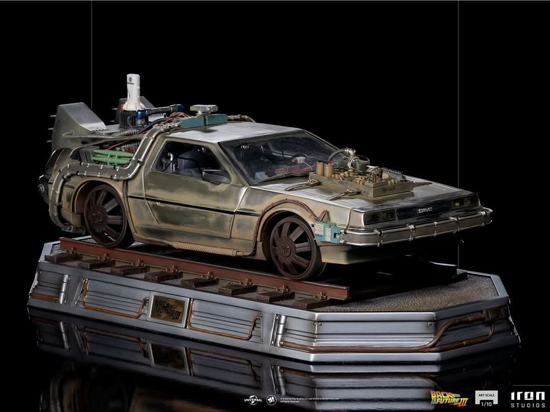 Statue Delorean - Back to the Future III - Art Scale 1/10