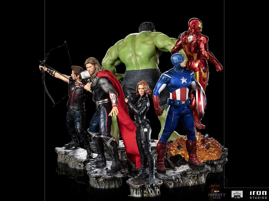 Black Widow (Battle of New York) Statue - The Infinity Saga - BDS Art Scale 1/10