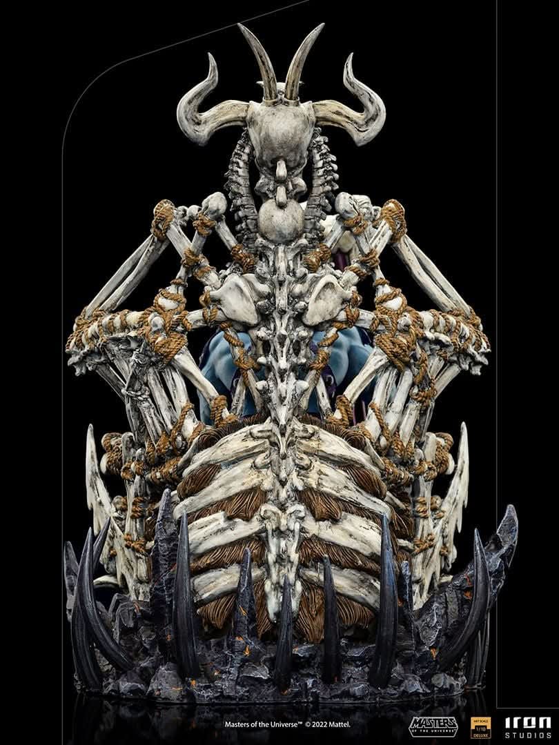 Statue Skeletor on Throne - Masters of the Universe - Art Scale 1/10