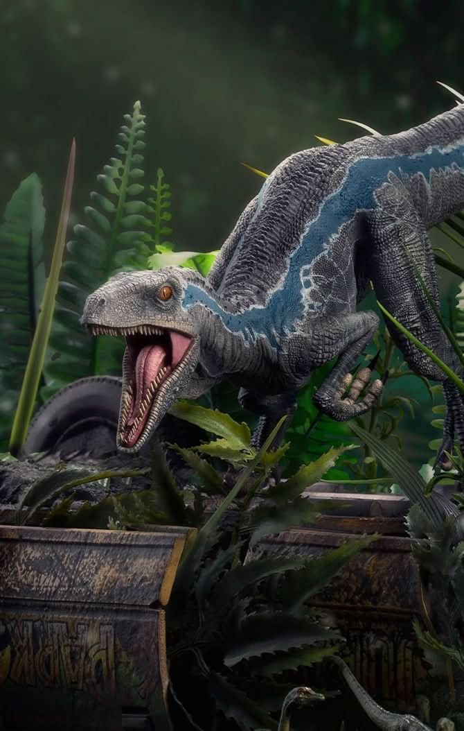 Statue Blue Deluxe - Jurassic World: Fallen Kingdom - Art Scale 1/10