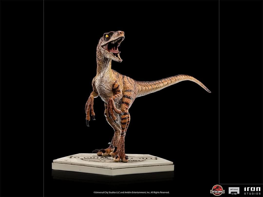 Statue Velociraptor - The Lost World: Jurassic Park - Art Scale 1/10