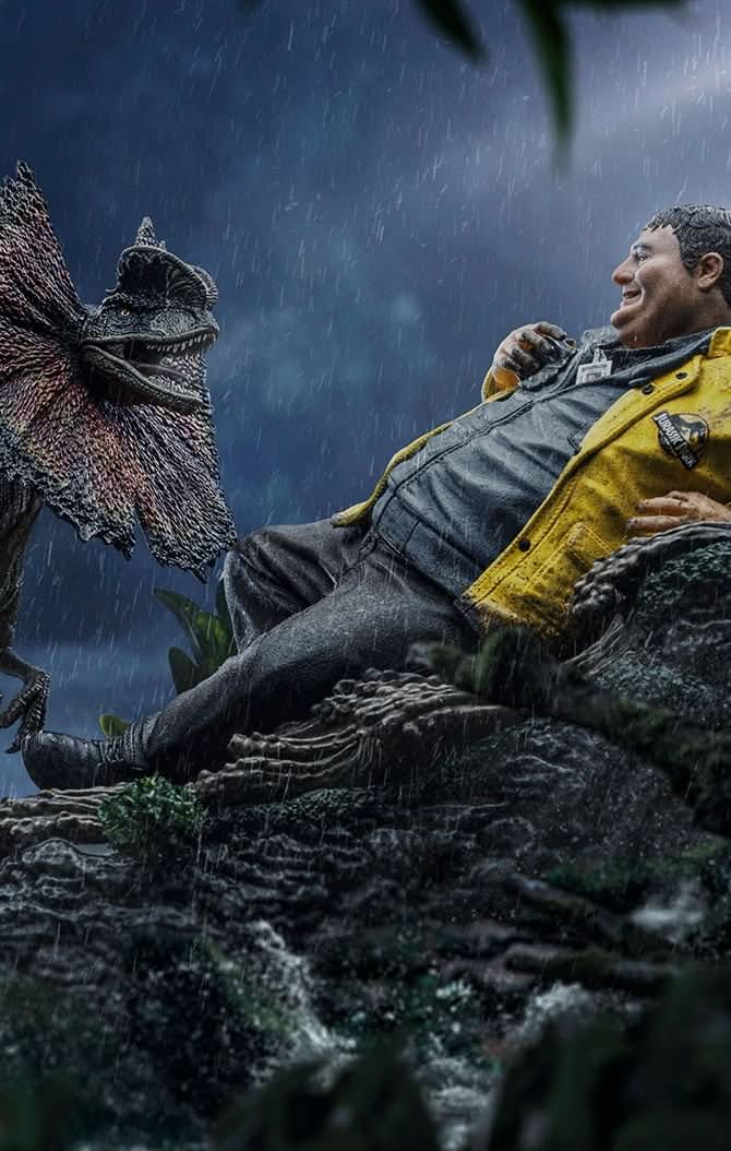 Statue Dennis Nedry - Jurassic Park - Art Scale 1/10 - Jurassic World
