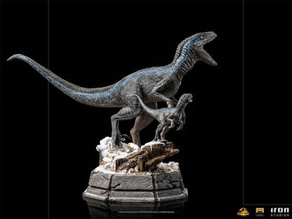 Statue Blue and Beta Deluxe - Jurassic World: Dominion - Art Scale 1/10