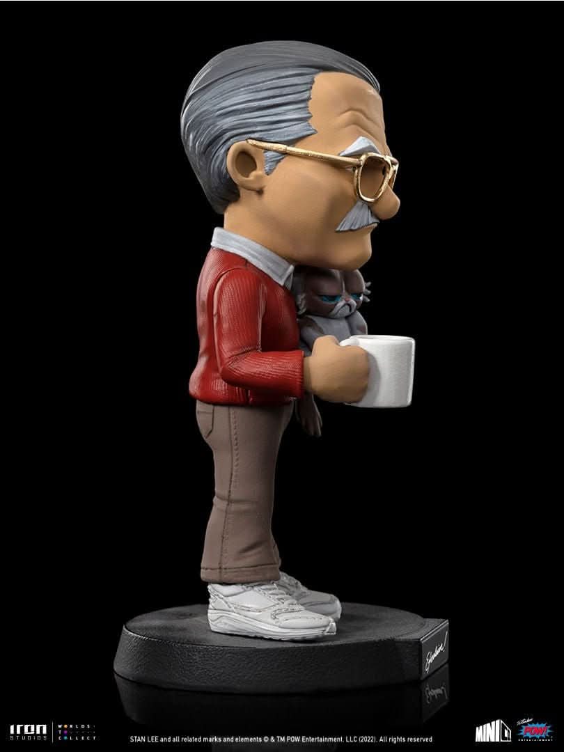 Figurine Stan Lee with Grumpy Cat - Pow - Mini Co. - Spider-Man